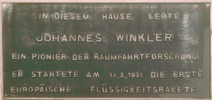 Bisherige internationale und nationale Würdigungen des technischen Erbes von Johannes Winkler